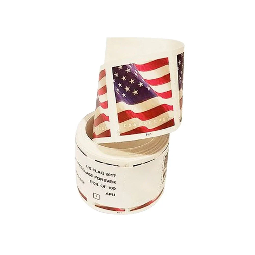 2017 U.S Flag Forever Stamps Roll 100pcs - Image 3