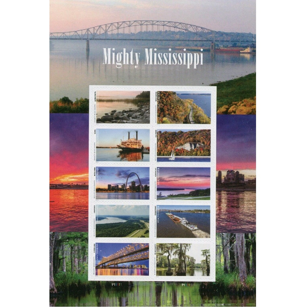 Mighty Mississippi 2022 50pcs(5 sheets) - Image 2