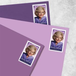 Betty White stamps 2025