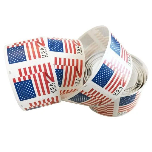 2018 U.S Flag Forever Stamps Roll 100pcs - Image 2