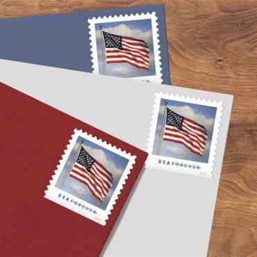 2019 U.S Flag Forever Stamps Roll 100pcs - Image 3