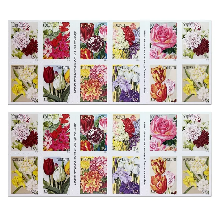 Botanical Art 100 pcs(5 sheets) - Image 2