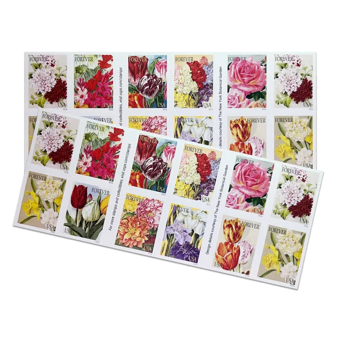 Botanical Art 100 pcs(5 sheets) - Image 3